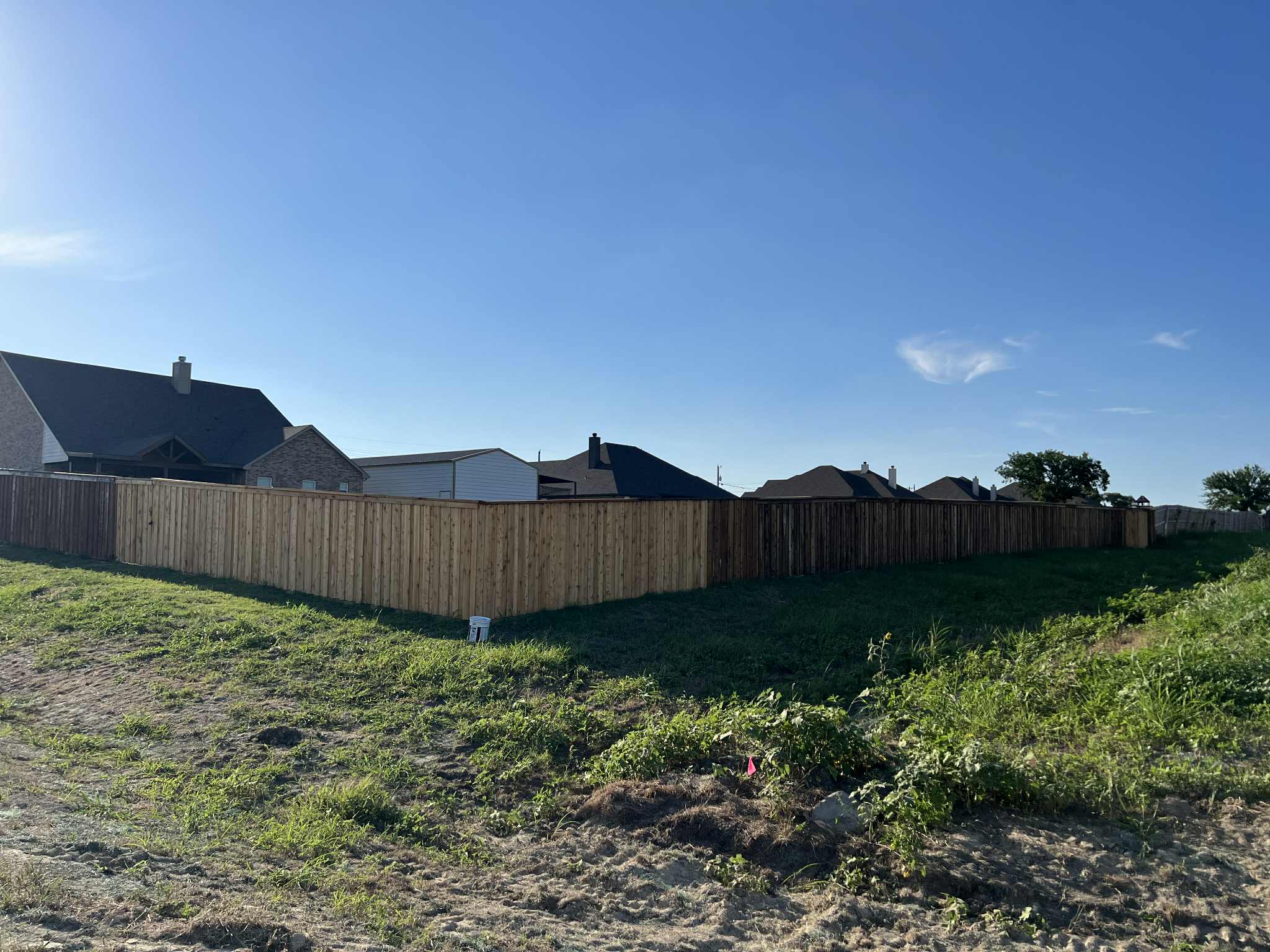 Fence installation and property improvement by Innovation General Construction LLC